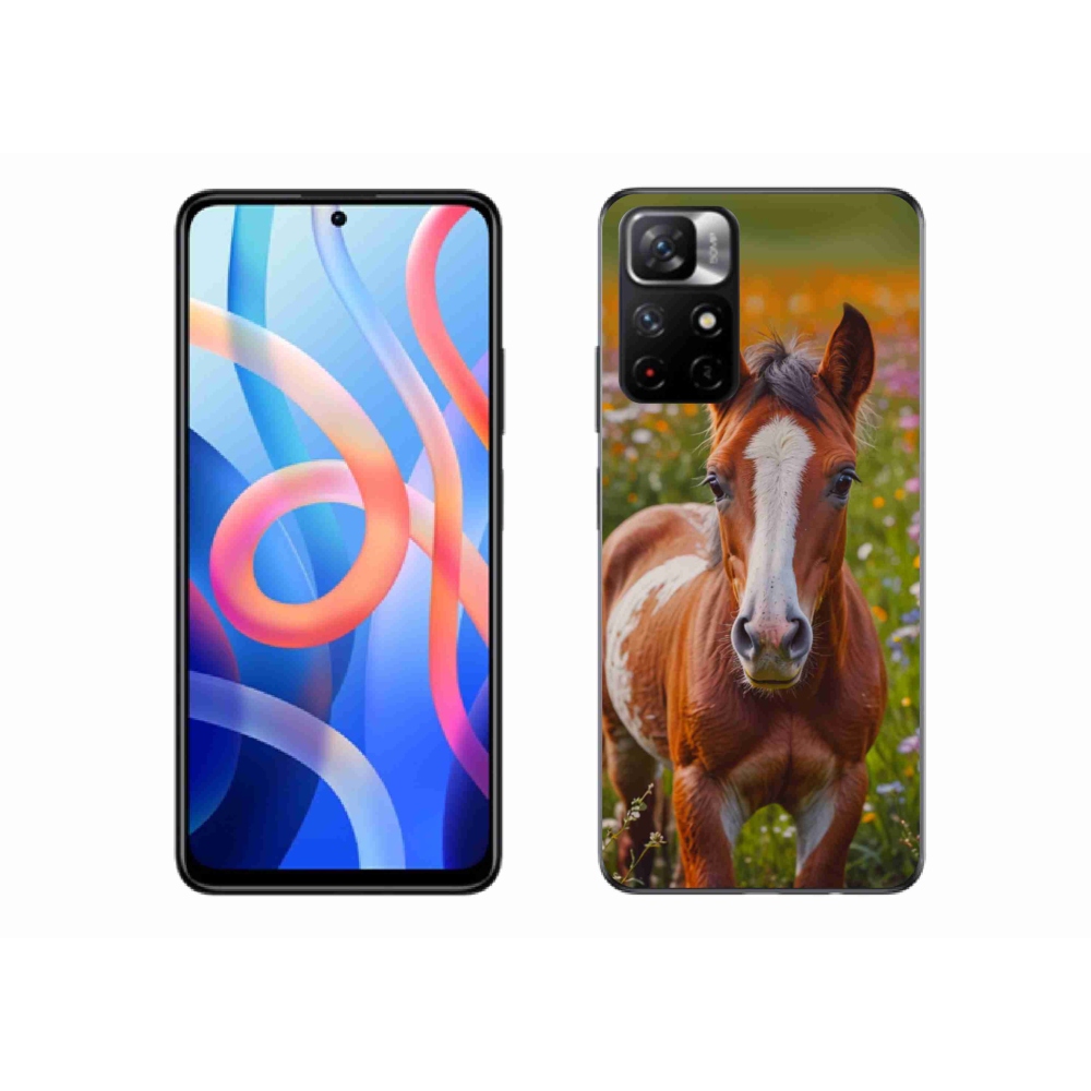 Gélový kryt mmCase na Xiaomi Redmi Note 11S 5G/Poco M4 Pro 5G - roztomilé žriebä
