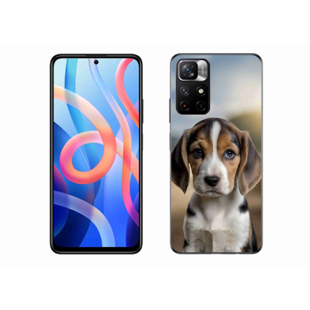 Gélový kryt mmCase na Xiaomi Redmi Note 11S 5G/Poco M4 Pro 5G - roztomilý bígl