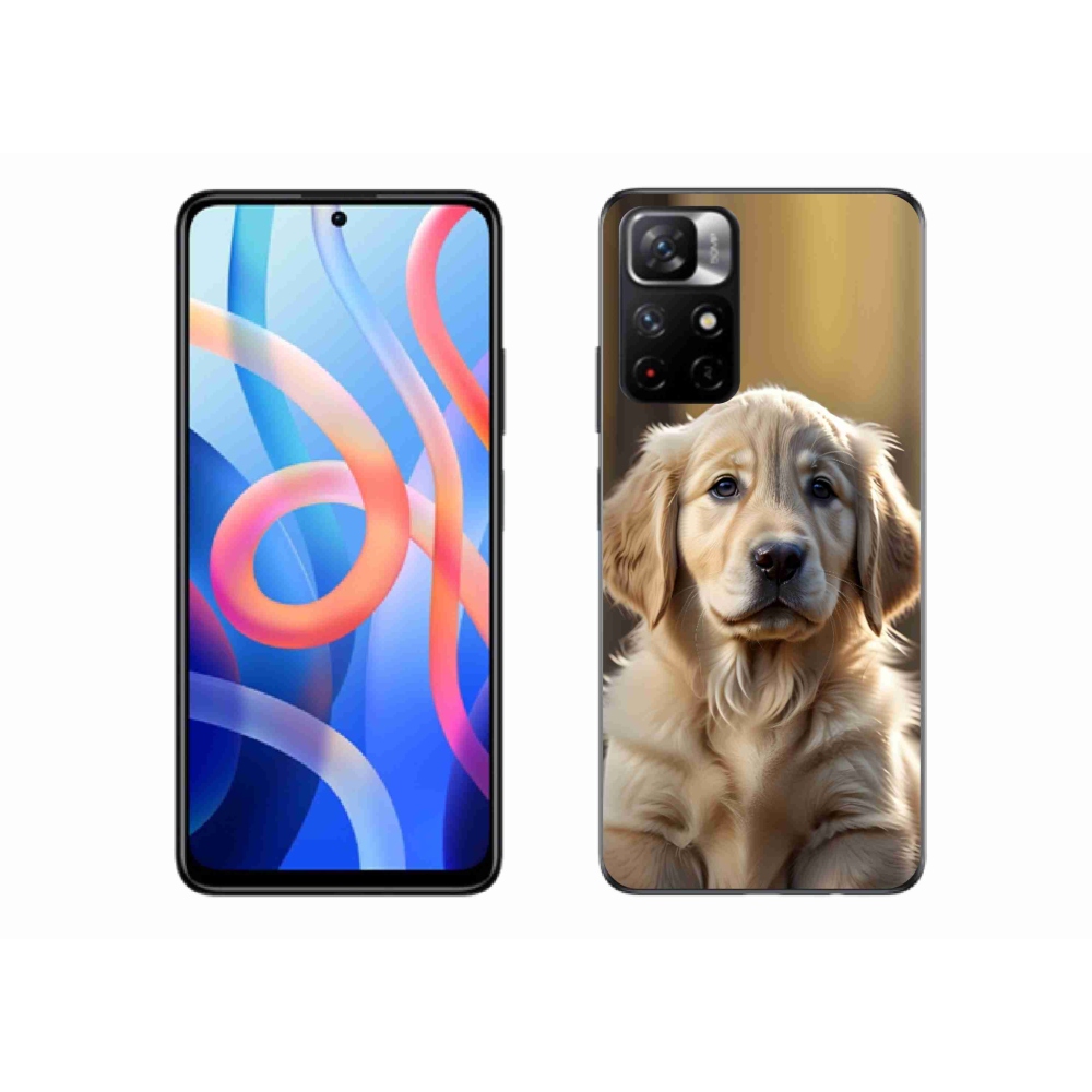 Gélový kryt mmCase na Xiaomi Redmi Note 11S 5G/Poco M4 Pro 5G - roztomilý zlatý retriever