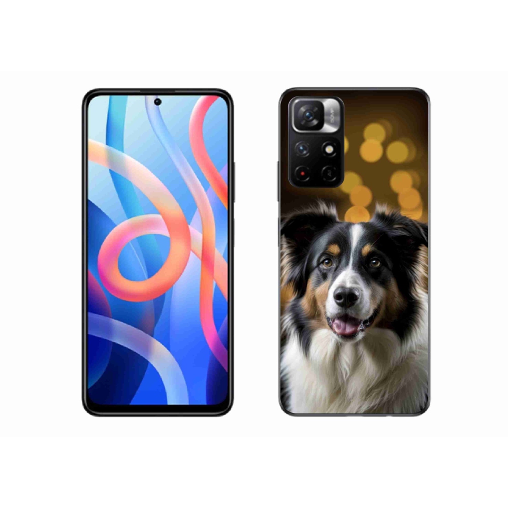 Gélový kryt mmCase na Xiaomi Redmi Note 11S 5G/Poco M4 Pro 5G - usmievavý austrálsky ovčiak