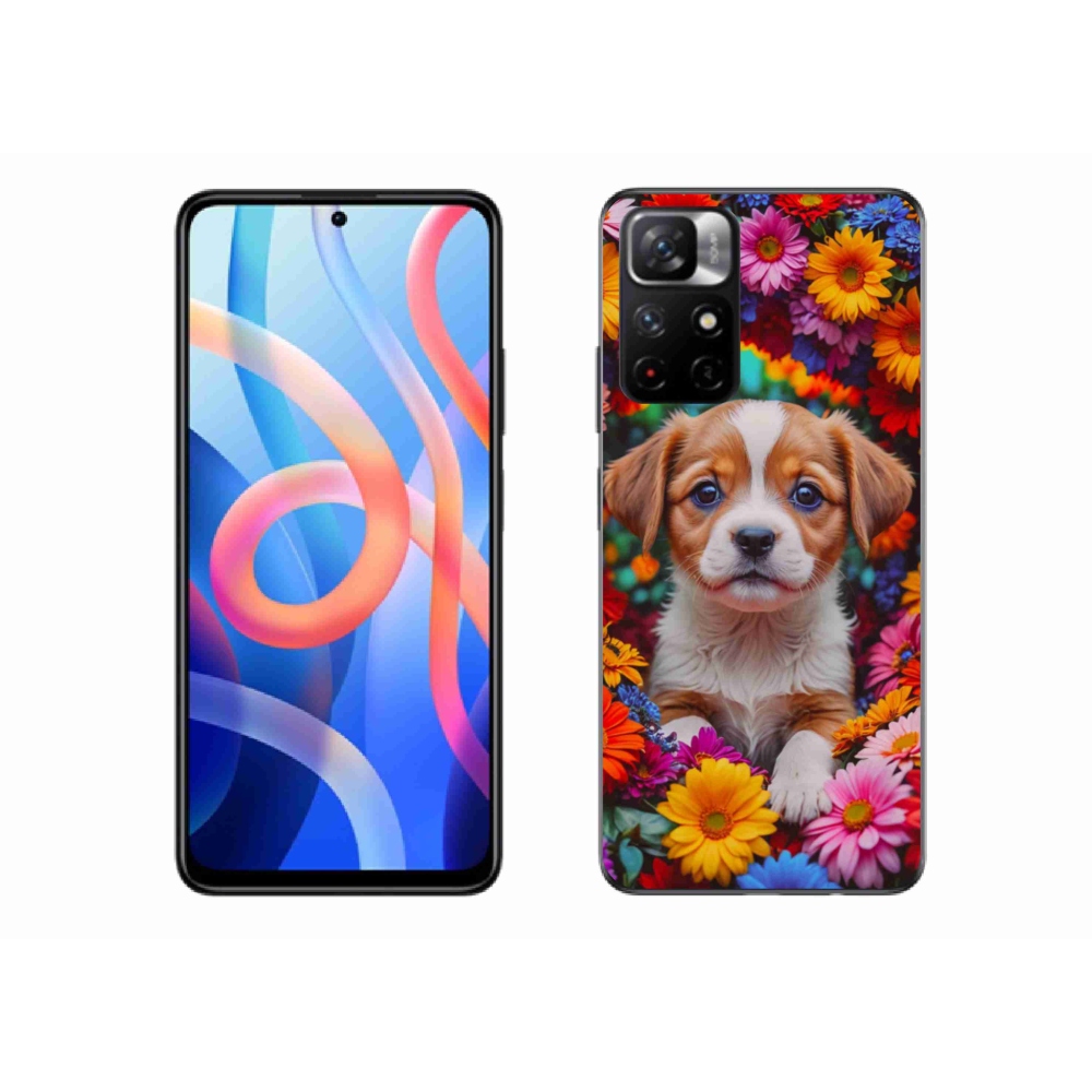 Gélový kryt mmCase na Xiaomi Redmi Note 11S 5G - roztomilé šteňa