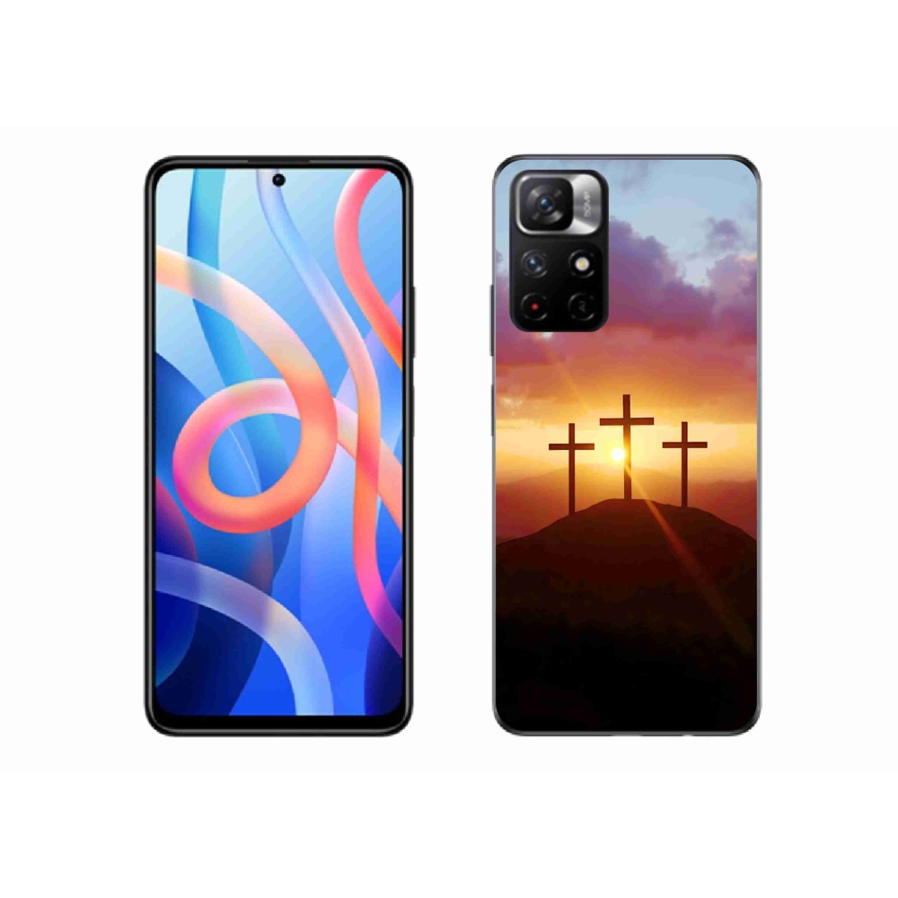 Gélový kryt mmCase na Xiaomi Redmi Note 11S 5G - tri kríža