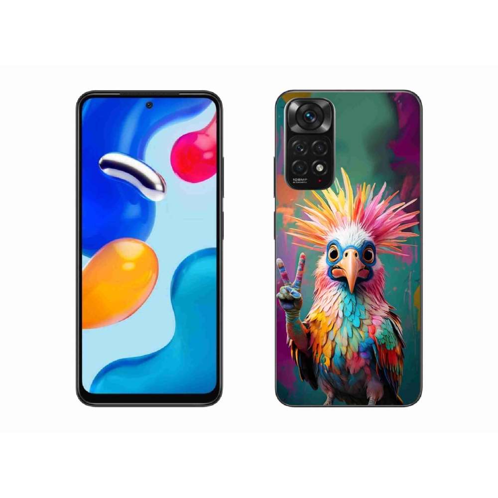 Gélový kryt mmCase na Xiaomi Redmi Note 11S - farebný rebel