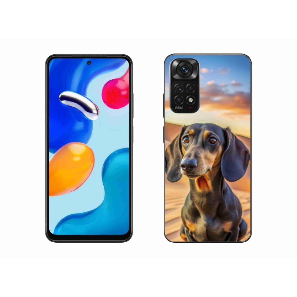 Gélový kryt mmCase na Xiaomi Redmi Note 11S - jazvečík 3