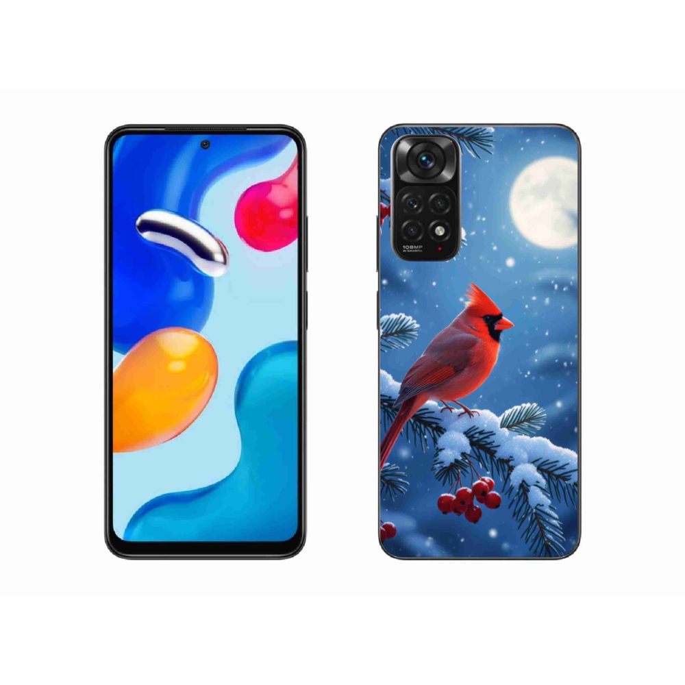 Gélový kryt mmCase na Xiaomi Redmi Note 11S - kardinál červený