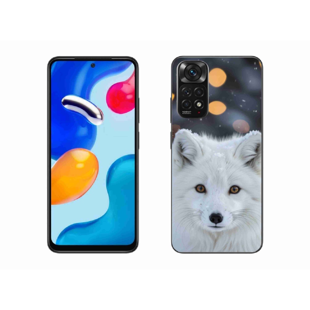 Gélový kryt mmCase na Xiaomi Redmi Note 11S - líška polárna