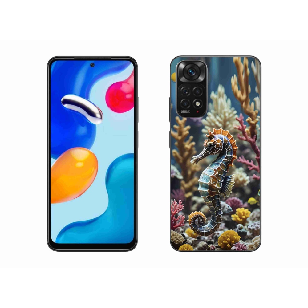 Gélový kryt mmCase na Xiaomi Redmi Note 11S - morský koník 2