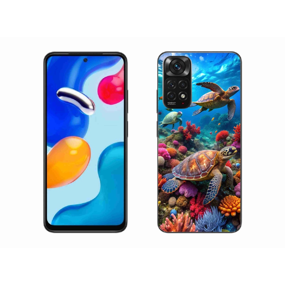 Gélový kryt mmCase na Xiaomi Redmi Note 11S - morský svet 2