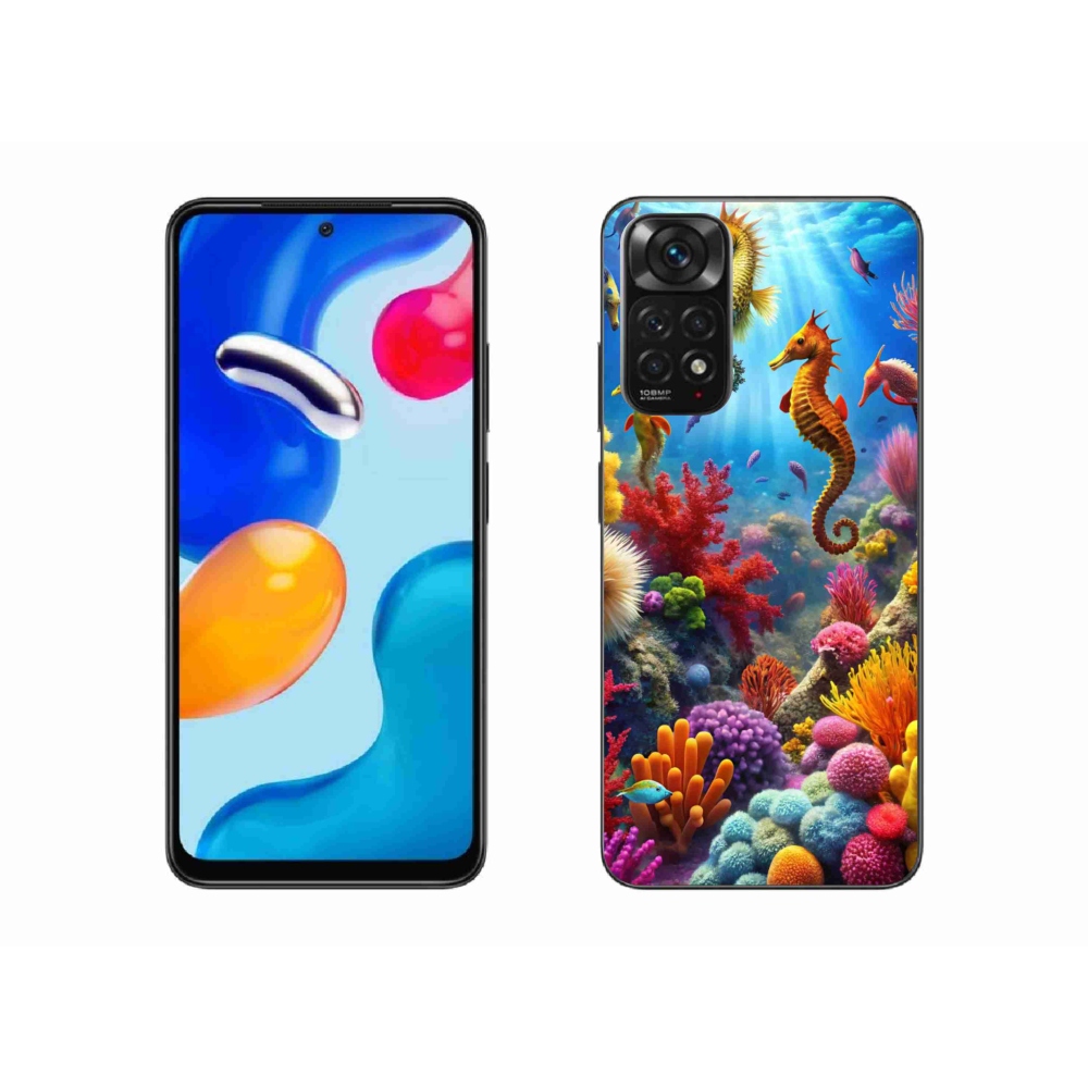 Gélový kryt mmCase na Xiaomi Redmi Note 11S - morský svet 3