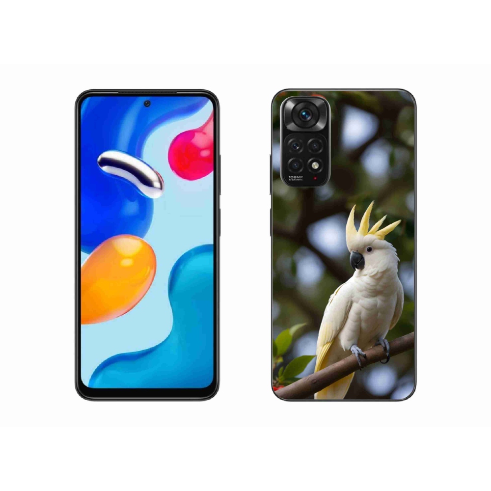 Gélový kryt mmCase na Xiaomi Redmi Note 11S - papagáj kakadu 3