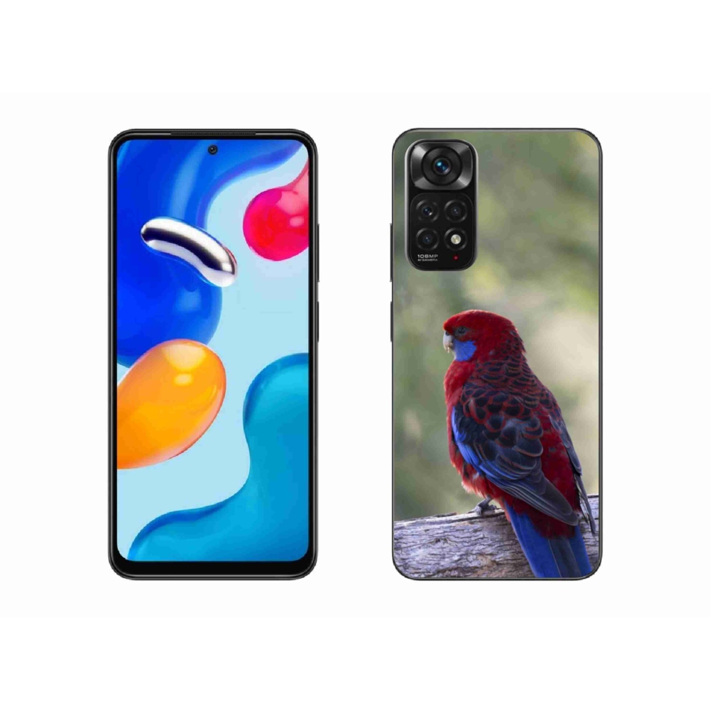 Gélový kryt mmCase na Xiaomi Redmi Note 11S - papagáj rosela