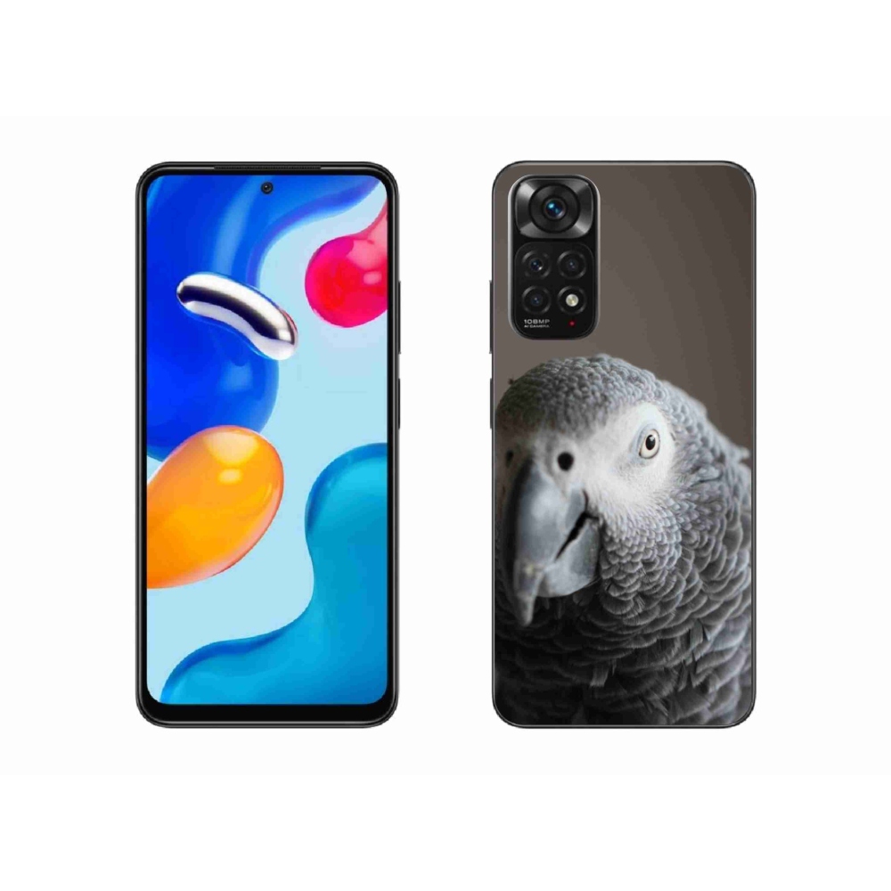 Gélový kryt mmCase na Xiaomi Redmi Note 11S - papagáj žako 2
