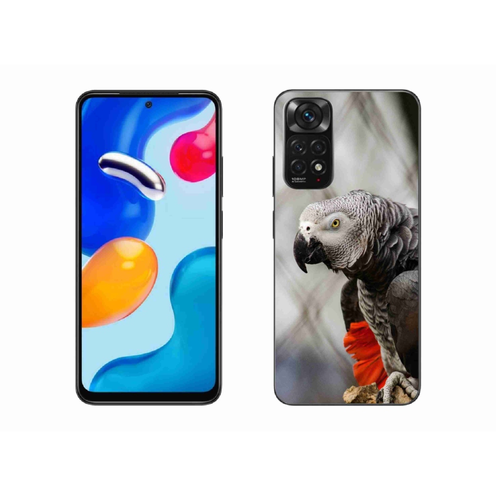 Gélový kryt mmCase na Xiaomi Redmi Note 11S - papagáj žako 3