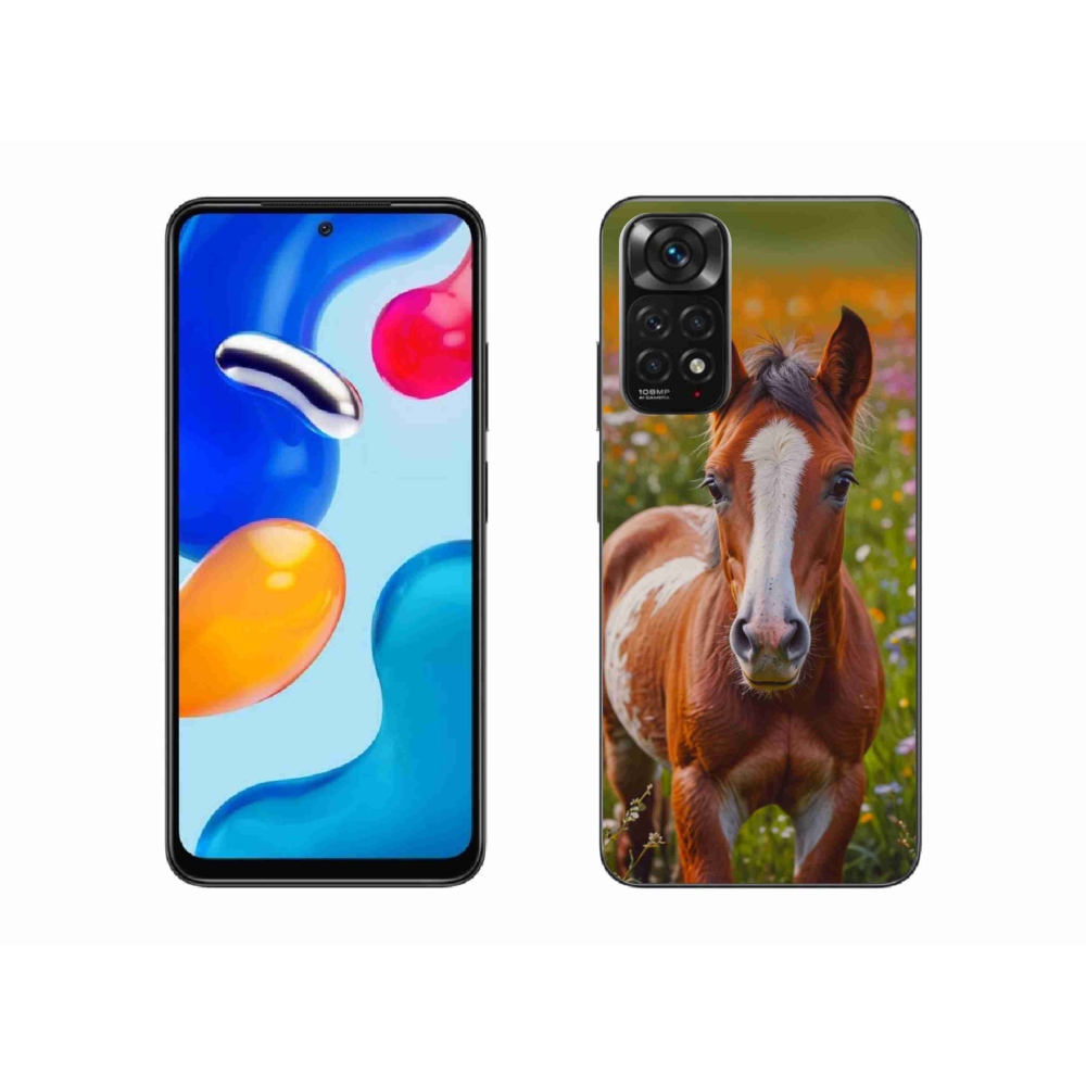Gélový kryt mmCase na Xiaomi Redmi Note 11S - roztomilé žriebä