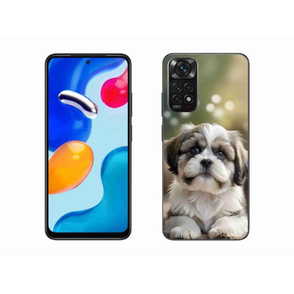 Gélový kryt mmCase na Xiaomi Redmi Note 11S - roztomilý shih-tzu