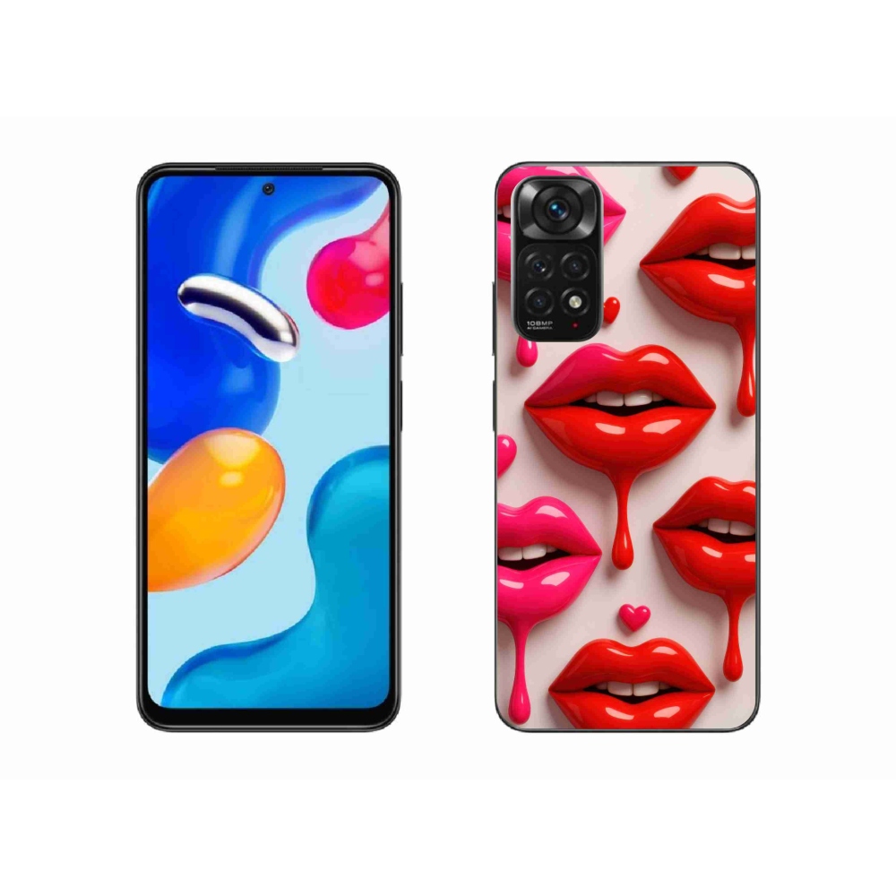 Gélový kryt mmCase na Xiaomi Redmi Note 11S - pery 2
