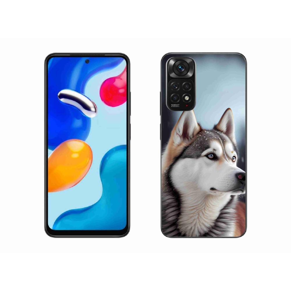 Gélový kryt mmCase na Xiaomi Redmi Note 11S - sibírsky husky