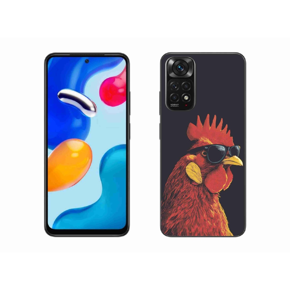 Gélový kryt mmCase na Xiaomi Redmi Note 11S - štýlový kohút