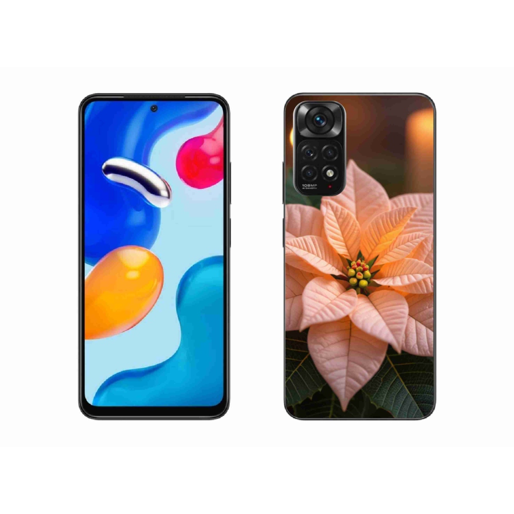 Gélový kryt mmCase na Xiaomi Redmi Note 11S - vianočná hviezda