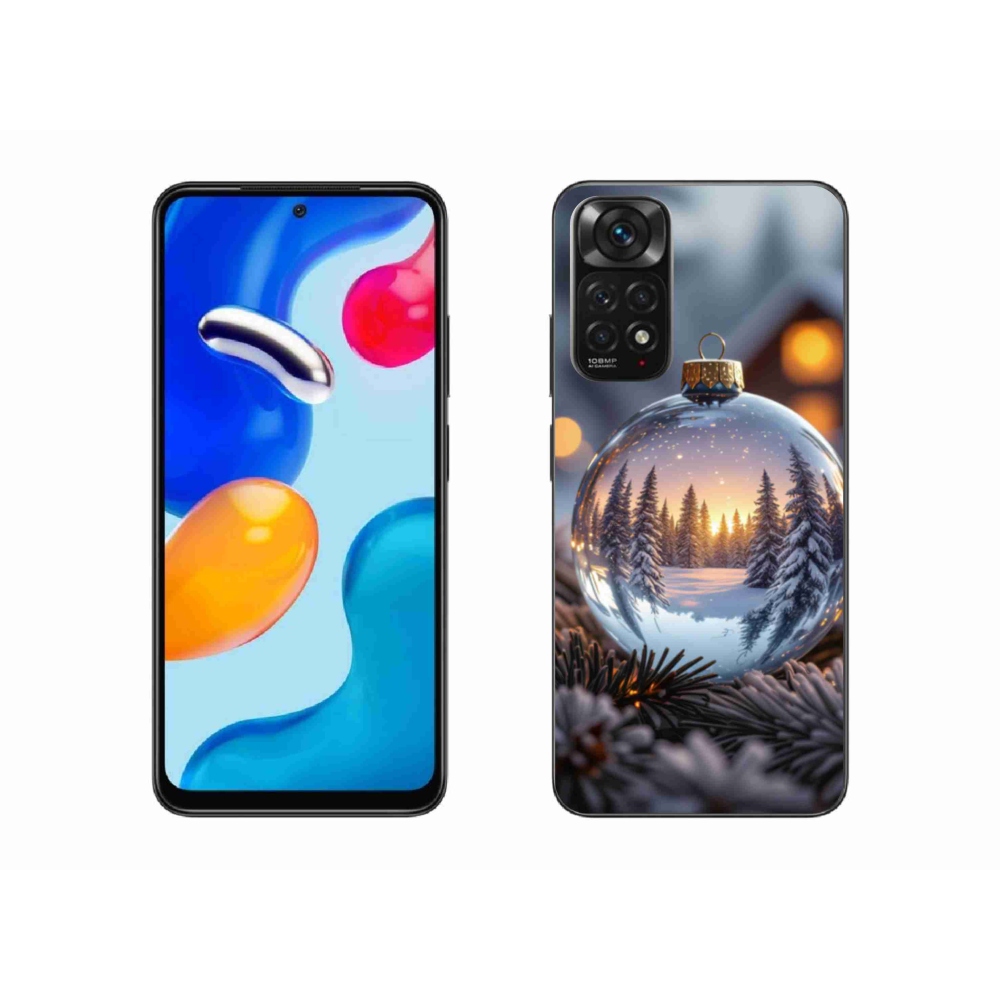 Gélový kryt mmCase na Xiaomi Redmi Note 11S - vianočná ozdoba