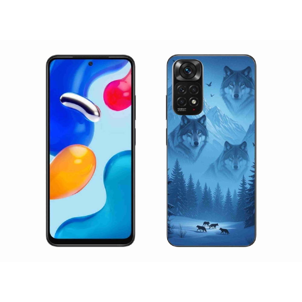 Gélový kryt mmCase na Xiaomi Redmi Note 11S - vlčia svorka