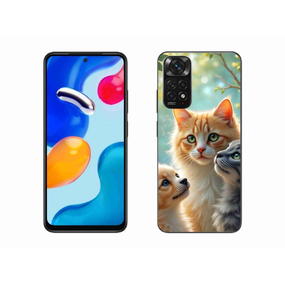 Gélový kryt mmCase na Xiaomi Redmi Note 11S - zvieracie priateľstvo 2
