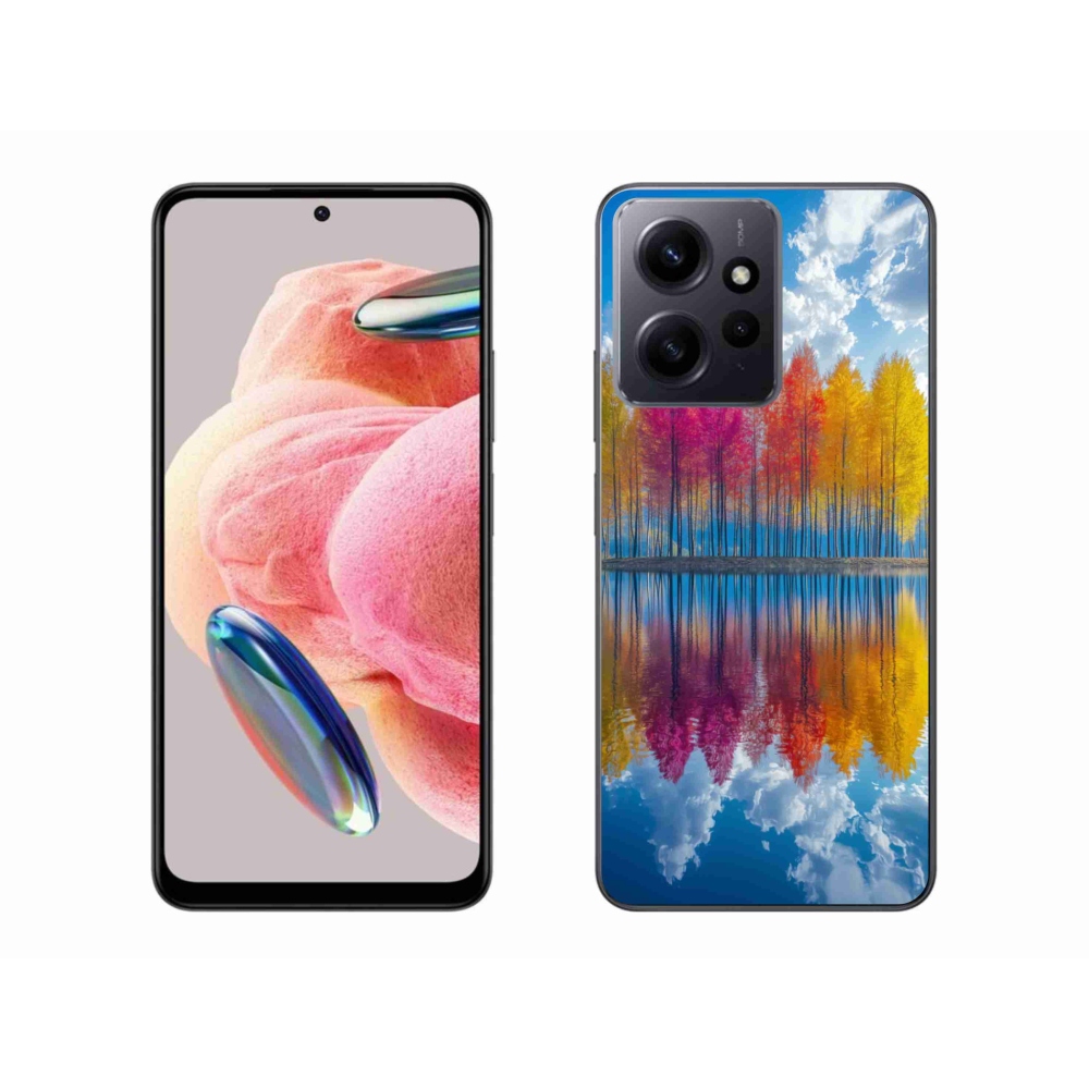 Gélový kryt mmCase na Xiaomi Redmi Note 12 4G - farebné stromy