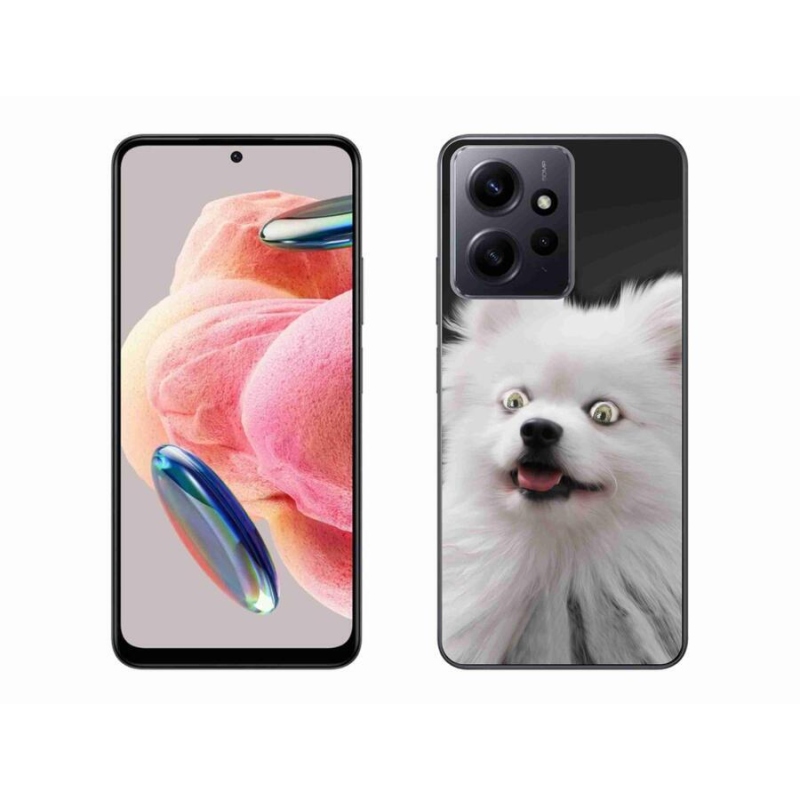 Gélový kryt mmCase na Xiaomi Redmi Note 12 4G - biely špic