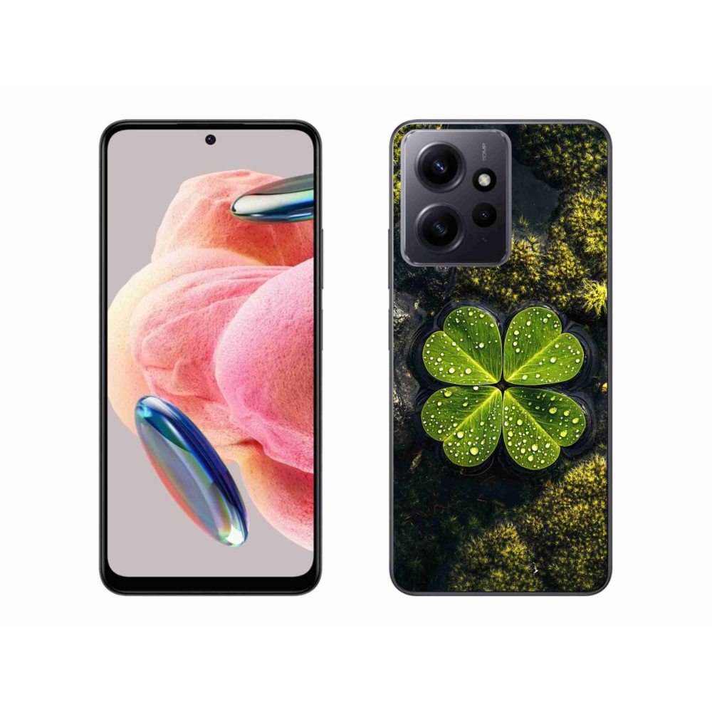 Gélový kryt mmCase na Xiaomi Redmi Note 12 4G - štvorlístok