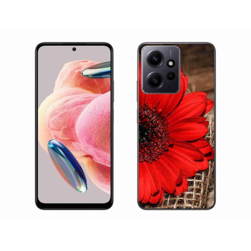 Gélový kryt mmCase na Xiaomi Redmi Note 12 4G - gerbera