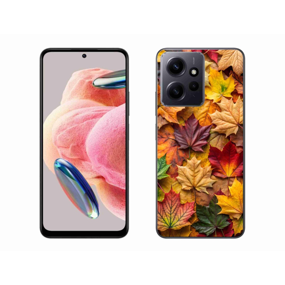 Gélový kryt mmCase na Xiaomi Redmi Note 12 4G - javorové listy 2