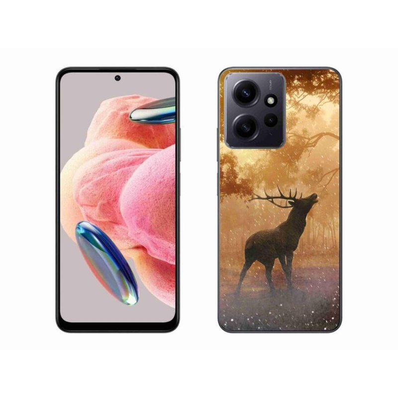 Gélový kryt mmCase na Xiaomi Redmi Note 12 4G - jeleň v ruji