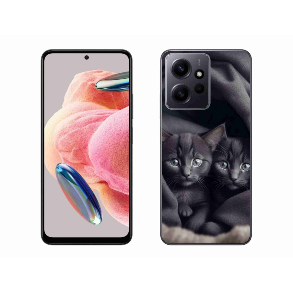 Gélový kryt mmCase na Xiaomi Redmi Note 12 4G - mačacie duo