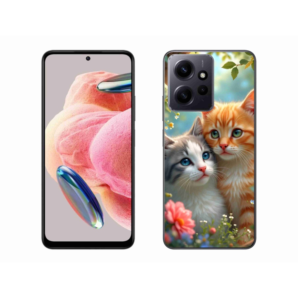 Gélový kryt mmCase na Xiaomi Redmi Note 12 4G - mačacia láska 2