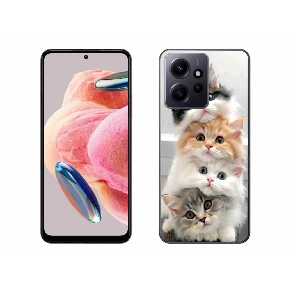 Gélový kryt mmCase na Xiaomi Redmi Note 12 4G - mačacia partia
