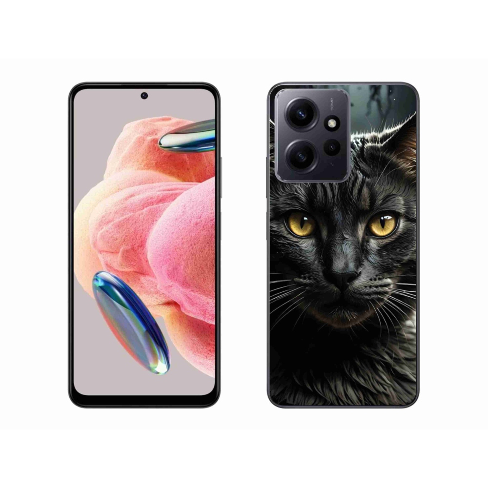 Gélový kryt mmCase na Xiaomi Redmi Note 12 4G - mačacie pohľad 3