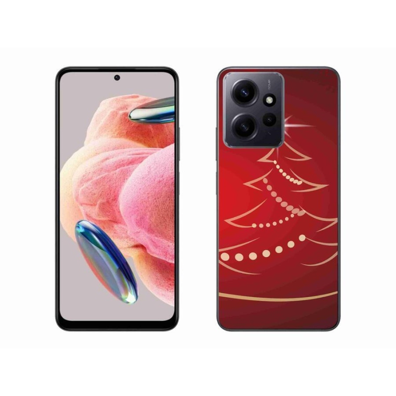 Gélový kryt mmCase na Xiaomi Redmi Note 12 4G - kreslený vianočný stromček