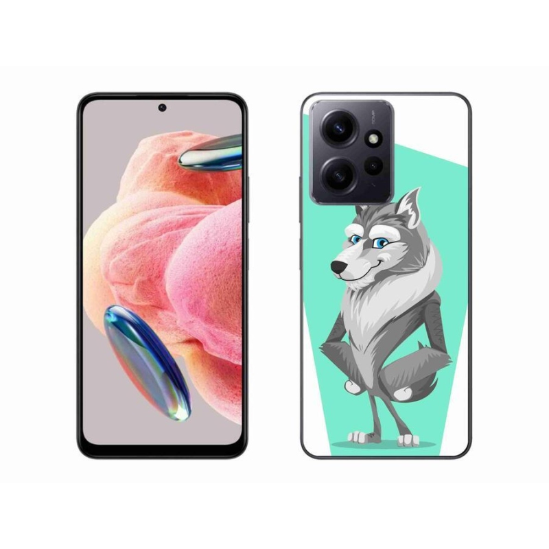 Gélový kryt mmCase na Xiaomi Redmi Note 12 4G - kreslený vlk