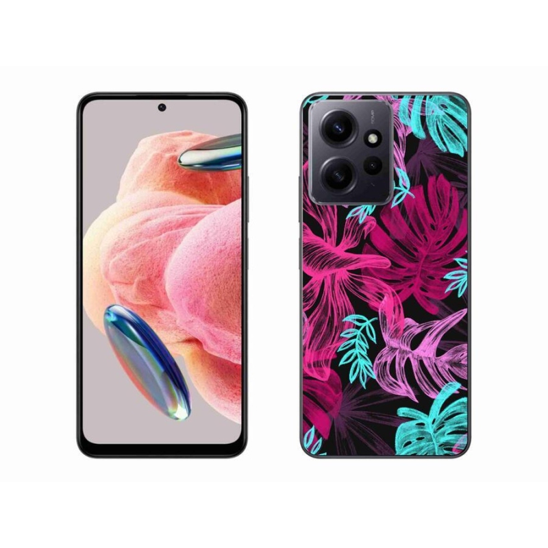 Gélový kryt mmCase na Xiaomi Redmi Note 12 4G - kvety 1