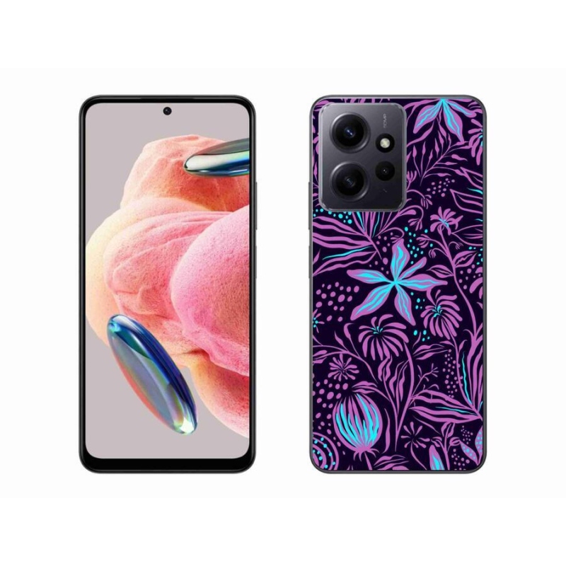 Gélový kryt mmCase na Xiaomi Redmi Note 12 4G - kvety 2