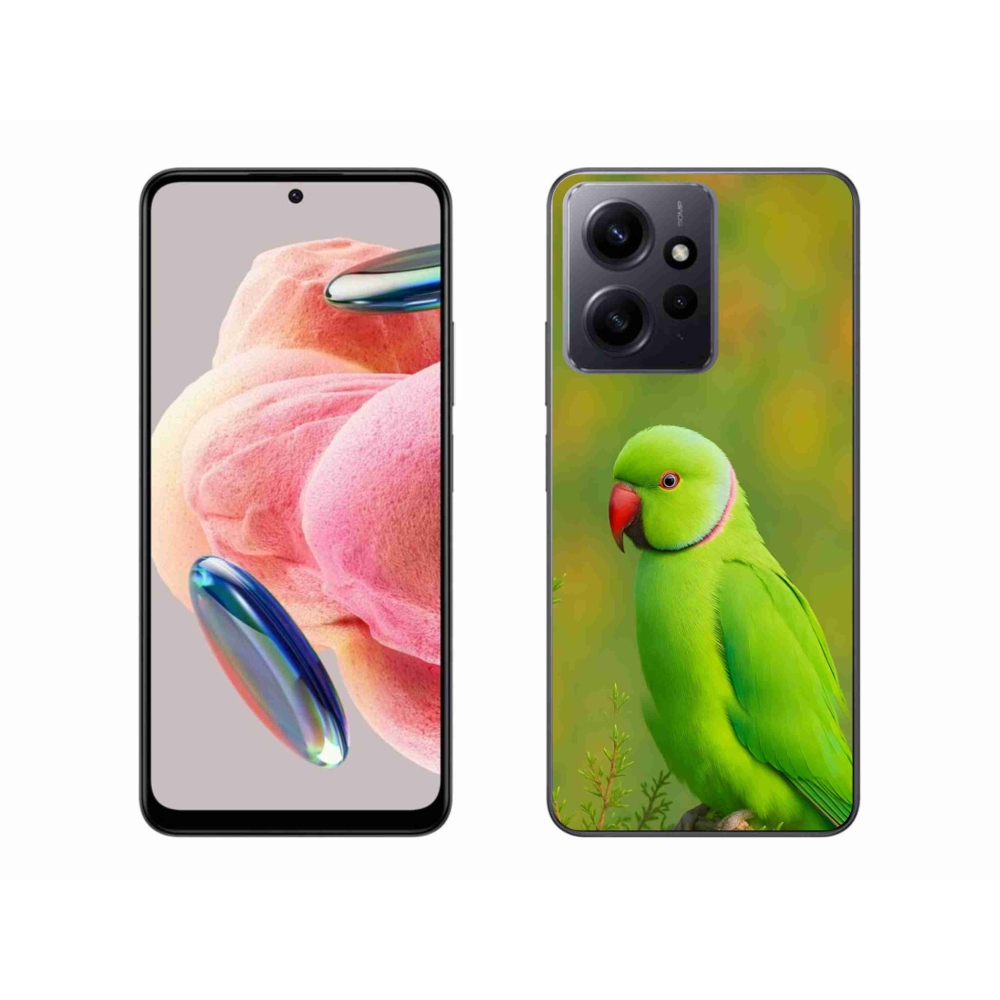 Gélový kryt mmCase na Xiaomi Redmi Note 12 4G - papagáj alexander 2