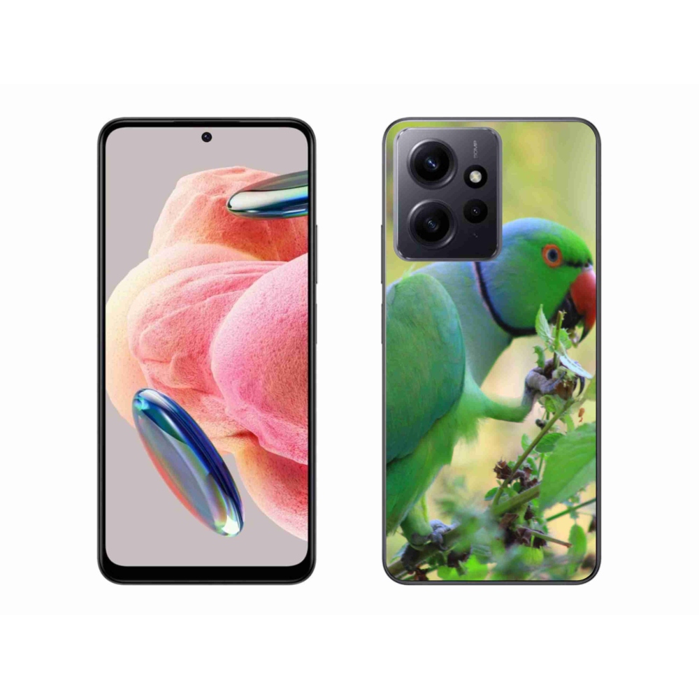 Gélový kryt mmCase na Xiaomi Redmi Note 12 4G - papagáj Alexandr