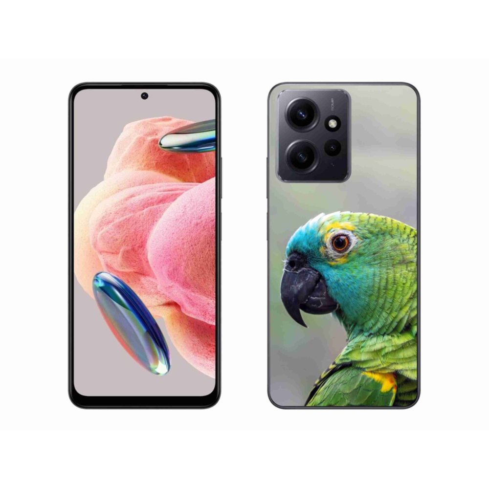 Gélový kryt mmCase na Xiaomi Redmi Note 12 4G - papagáj amazoňan