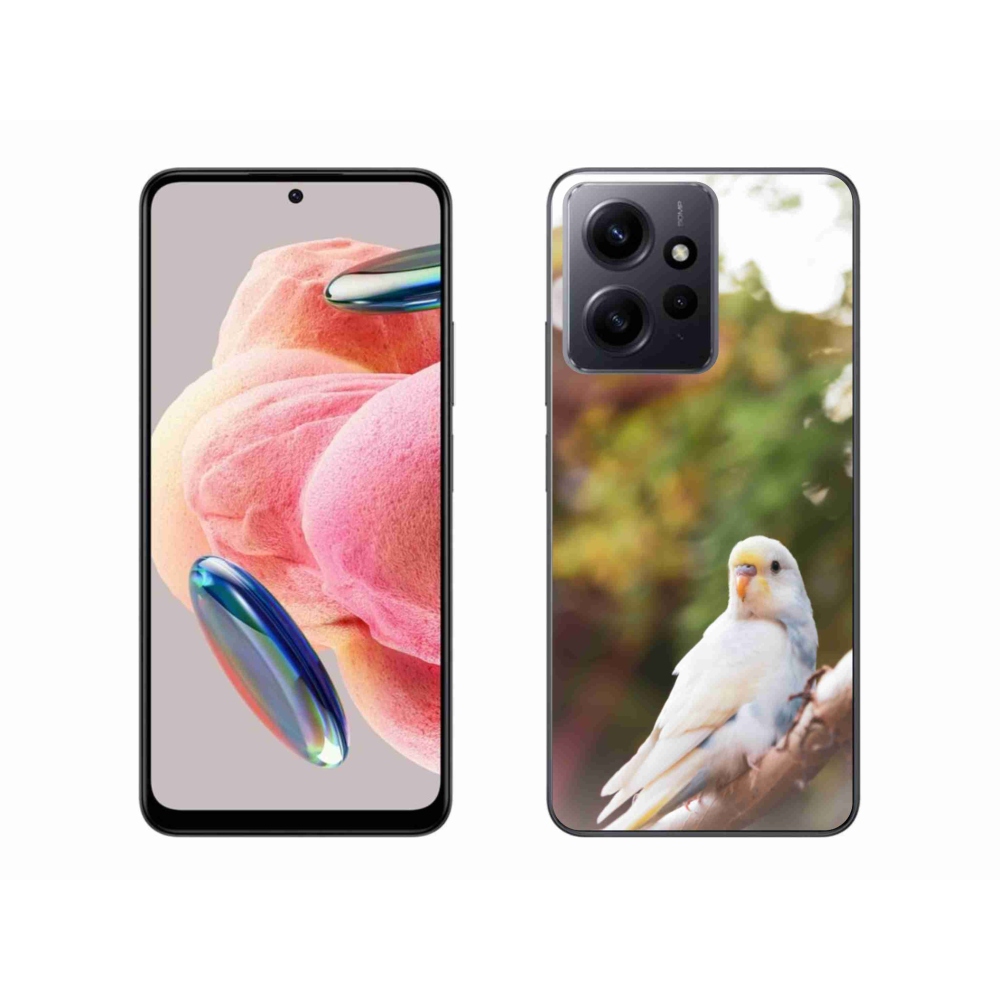 Gélový kryt mmCase na Xiaomi Redmi Note 12 4G - andulka biela