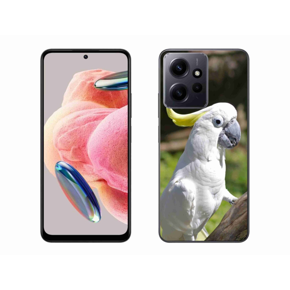 Gélový kryt mmCase na Xiaomi Redmi Note 12 4G - papagáj kakadu 2