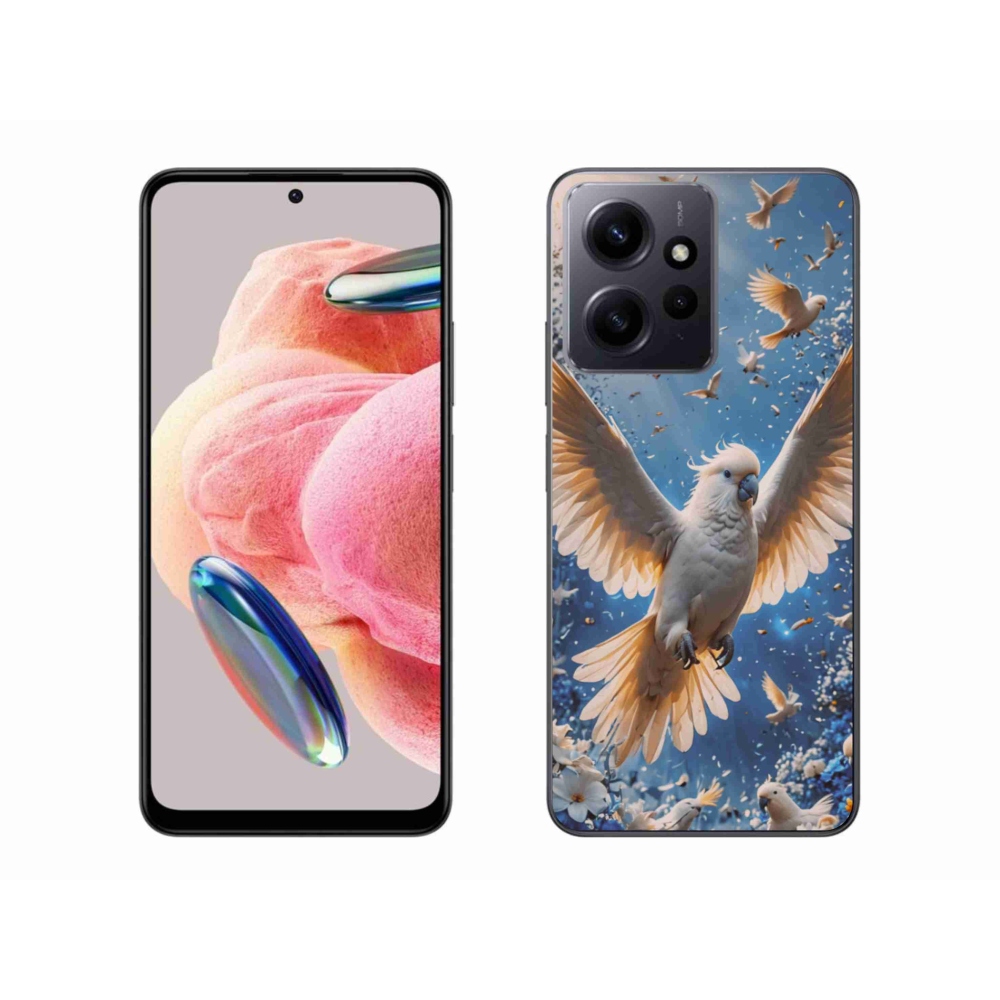 Gélový kryt mmCase na Xiaomi Redmi Note 12 4G - papagáj kakadu