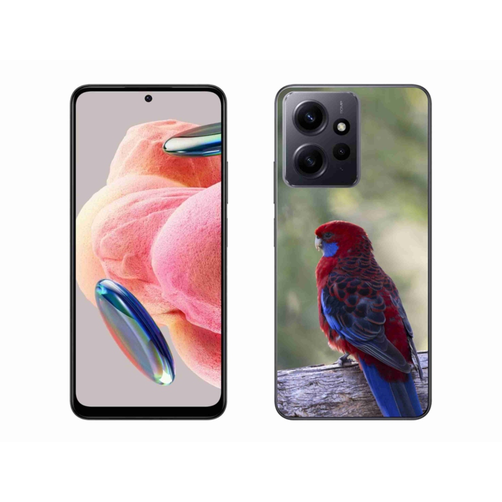 Gélový kryt mmCase na Xiaomi Redmi Note 12 4G - papagáj rosela