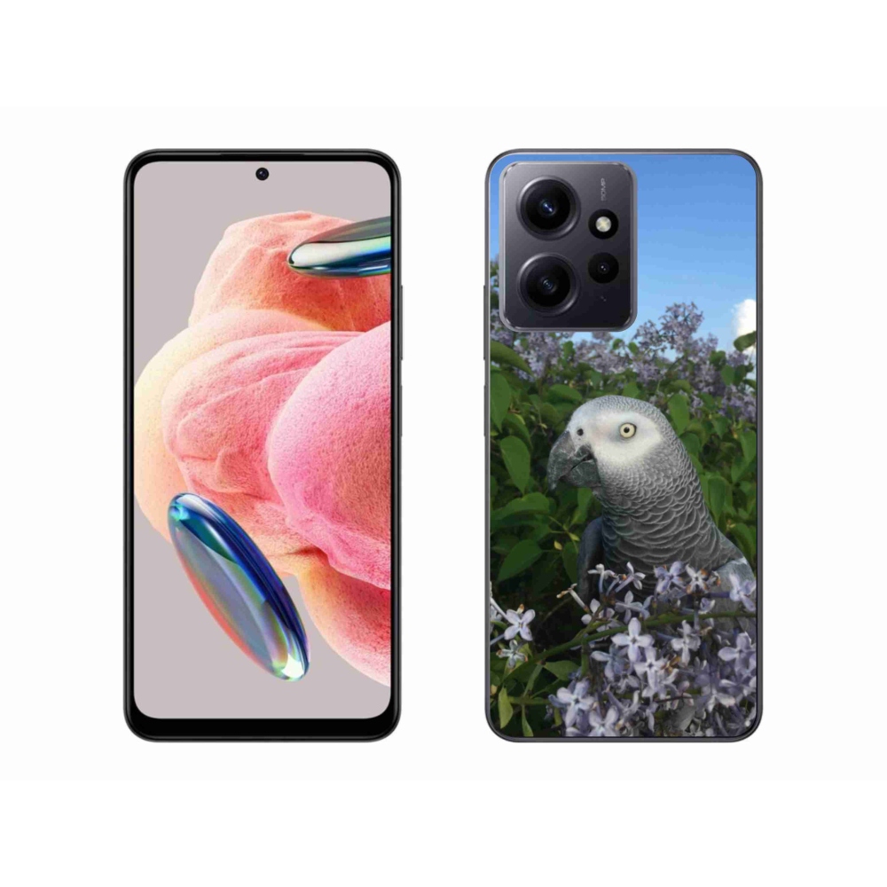 Gélový kryt mmCase na Xiaomi Redmi Note 12 4G - papagáj žako