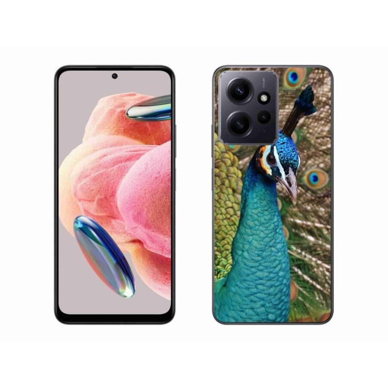 Gélový kryt mmCase na Xiaomi Redmi Note 12 4G - páv