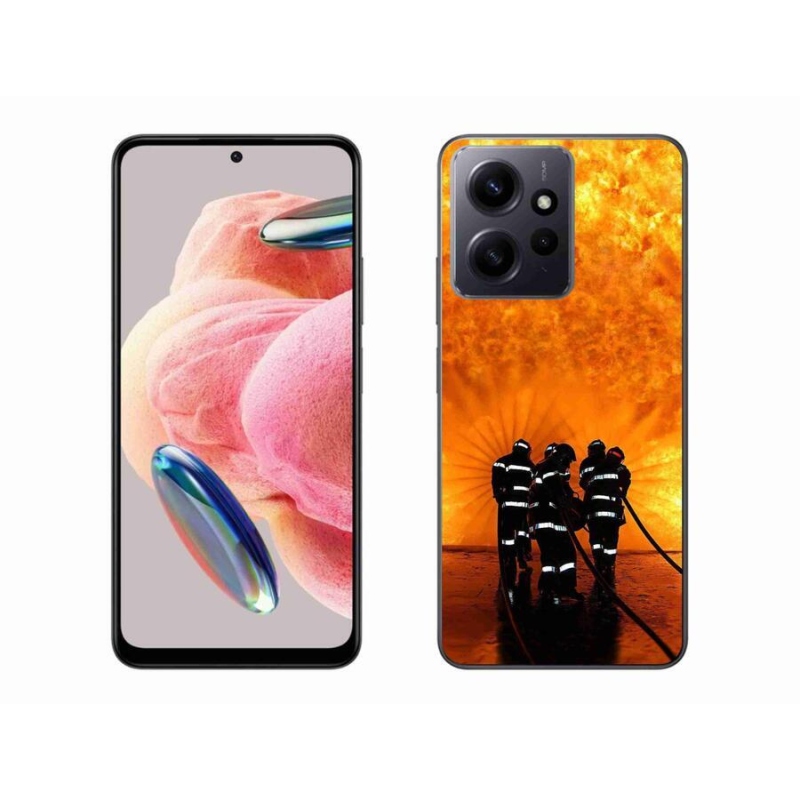 Gélový kryt mmCase na Xiaomi Redmi Note 12 4G - požiar